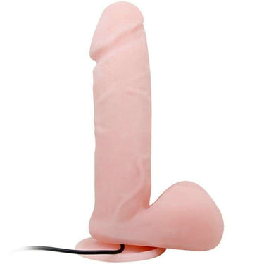 Dildo Realistico con Ventosa e Telecomando, Vibrazione e Rotazione